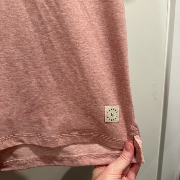 LinkSoul Delray Golf Polo pink performance shirt Medium preppy athletic spring‎ - Picture 10 of 11